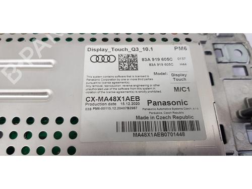 Radio AUDI Q3 (F3B) 40 TDI quattro | BP27240881E6 