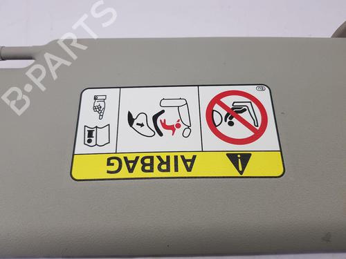 Left sun visor MAZDA 2 Hatchback (KB) 1.5 Hybrid (KBAC3X) | BP39952196I1 - Image 4