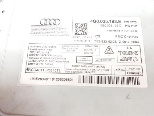 Electronic module AUDI A6 C7 Avant (4G5, 4GD) 3.0 TDI quattro | BP29343444M83 