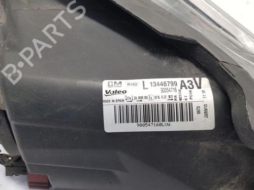 Left headlight VAUXHALL CORSA Mk III (D) (S07) 1.2 i 16V (L08) | BP32689087C28  - Image 7