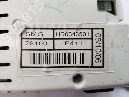 Instrument cluster HONDA CIVIC VIII Hatchback (FN, FK) 2.2 CTDi (FK3) | BP22658117C47 