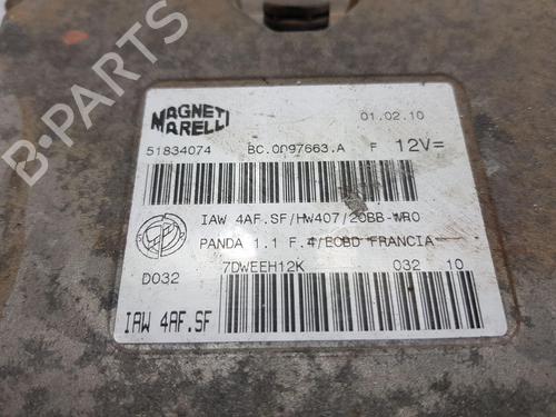 Engine control unit (ECU) FIAT PANDA (169_) 1.1 (169.AXA1A) | BP30976736M57 