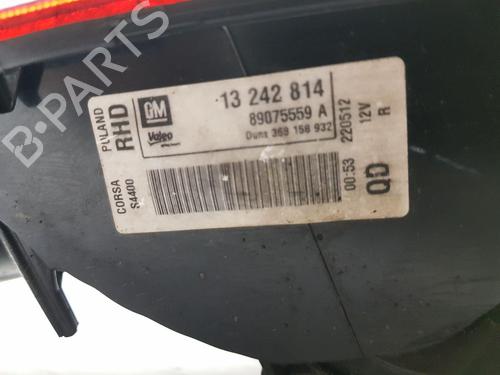 Right taillight VAUXHALL CORSA Mk III (D) (S07) 1.4 (L08) | BP26509205C35 
