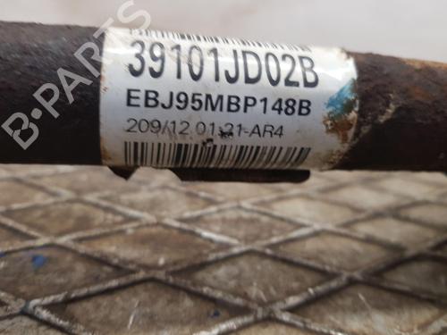 Left front driveshaft NISSAN QASHQAI I (J10, NJ10)  | BP29620112M38 