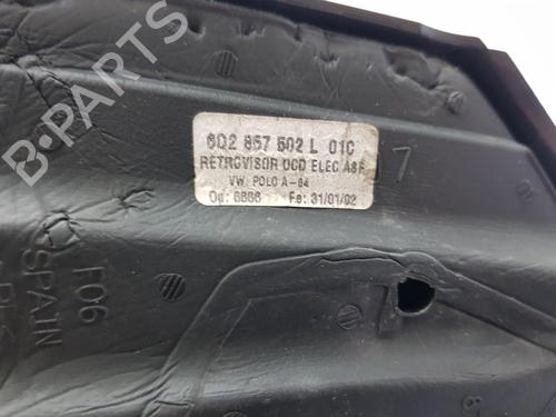 Right mirror VW POLO IV (9N_, 9A_) 1.4 16V | BP28444403C27 