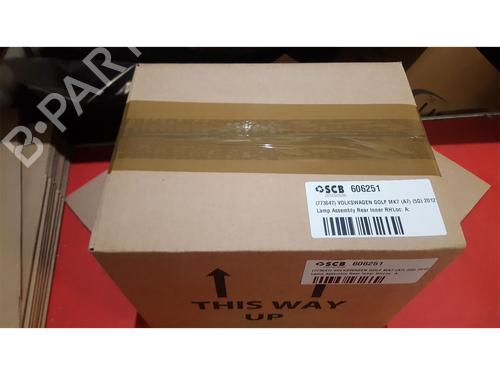 Right tailgate light VW GOLF VII (5G1, BQ1, BE1, BE2) 2.0 GTD | BP22655248C80 