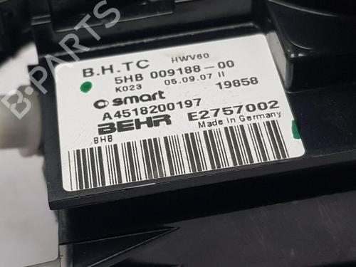 Climate control SMART FORTWO Coupe (451) 1.0 (451.331, 451.380) | BP33295766I5  - Image 6