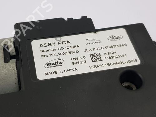 Moteur du toit ouvrant JAGUAR XF II (X260) 2.0 D | BP30891806M60 