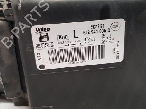 Left headlight SEAT IBIZA IV (6J5, 6P1) 1.4 | BP28827655C28 