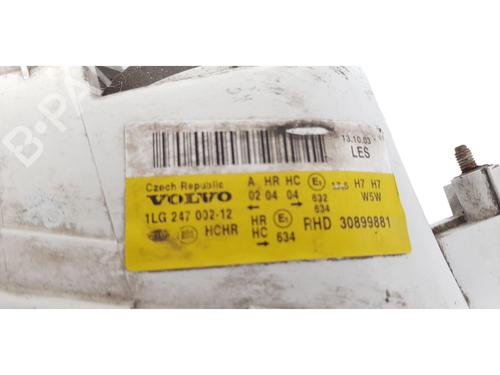 Right headlight VOLVO S40 I (644) 1.8 | BP26509248C29 