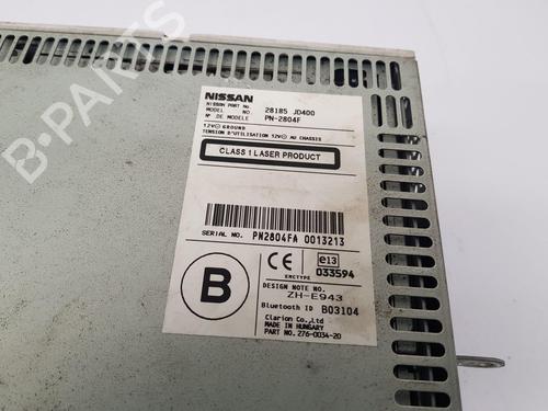 Radio NISSAN QASHQAI I (J10, NJ10) 2.0 dCi | BP32070142E6 