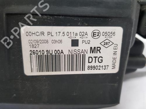 Right headlight NISSAN NOTE (E11, NE11) 1.4 | BP28362938C29 