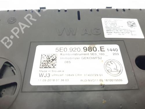 Instrument cluster SKODA OCTAVIA III (5E3, NL3, NR3) 1.0 TSI | BP26692466C47 