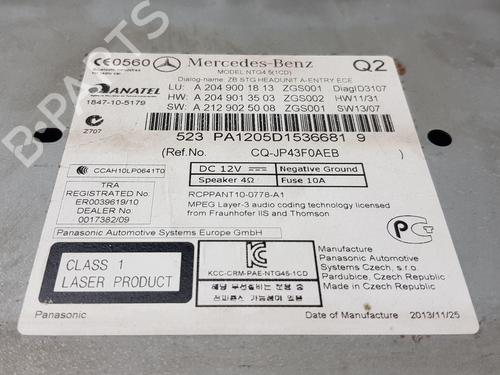 Electronic module MERCEDES-BENZ C-CLASS (W204) C 220 CDI (204.002) | BP34331779M83  - Image 7