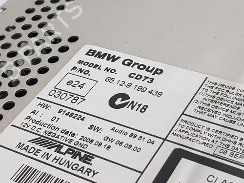 Radio BMW 1 Coupe (E82) 120 d | BP29263029E6 