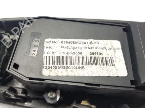 Right front window switch HONDA CIVIC VIII Hatchback (FN, FK) 2.2 CTDi (FK3) | BP28175258I26 