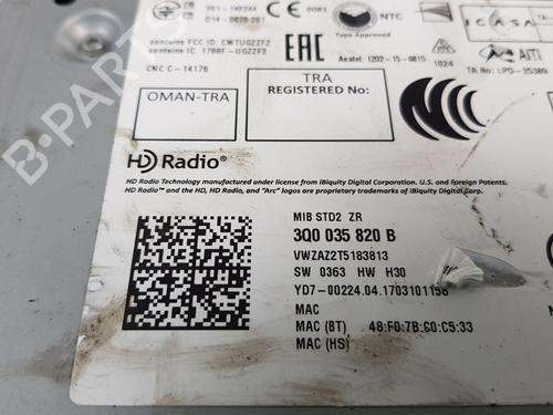 Bilradio VW POLO V (6R1, 6C1)  | BP22208334E6 