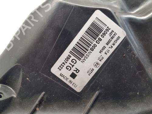 Left headlight NISSAN MICRA III (K12) 1.2 16V | BP28800368C28 