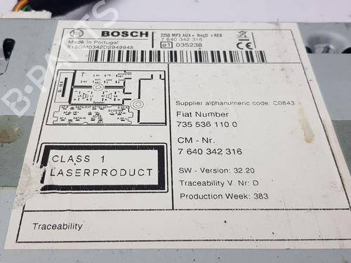 Radio PEUGEOT BIPPER (AA_) 1.3 HDi 75 | BP33412867E6 - Image 6