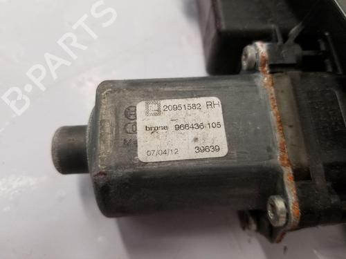 Rudehejsemekanisme Højre foran VAUXHALL ASTRA Mk VI (J) (P10) 1.6 | BP28175546C23 