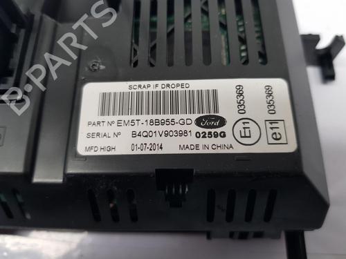 Radio FORD FIESTA VI (CB1, CCN) 1.6 TDCi | BP29900621E6