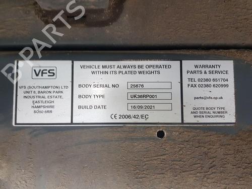 Annen FORD TRANSIT V363 Platform/Chassis (FED, FFD) 2.0 EcoBlue RWD | BP23652532O1 