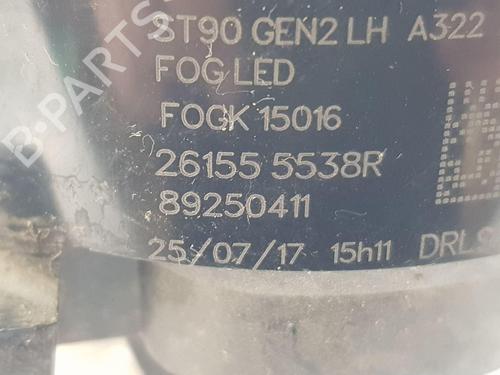 Left front fog light RENAULT CLIO IV (BH_) 0.9 TCe 90 (BHNF, BHMA, BHMH, BHJK, BHJR) | BP26692880C30 