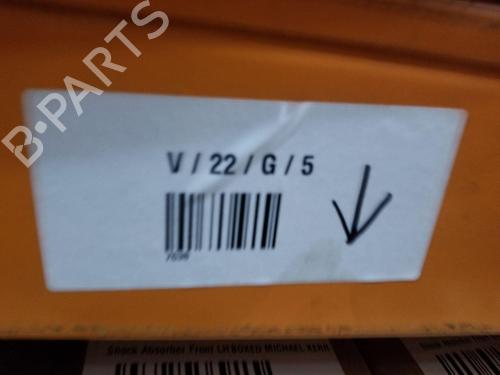 Right front shock absorber VW POLO V (6R1, 6C1)  | BP25461879M17 