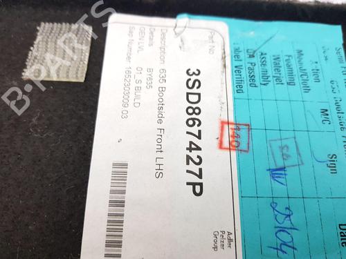 Boot lining BENTLEY CONTINENTAL Convertible (3S_) 4.0 V8 AWD | BP32198984I3