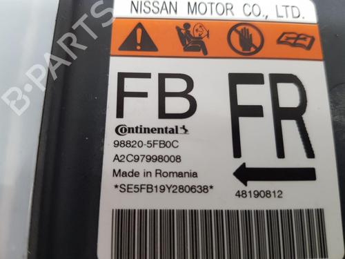 ECU airbags NISSAN MICRA V (K14)  | BP32275146M53 