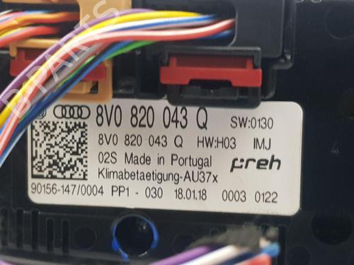 Climate control AUDI A3 Sportback (8VA, 8VF) S3 quattro | BP22655155I5 