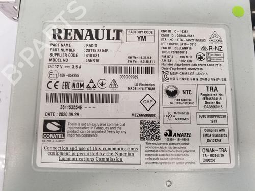 Radio RENAULT KADJAR (HA_, HL_) 1.5 dCi 110 (HLA3) | BP28120203E6 