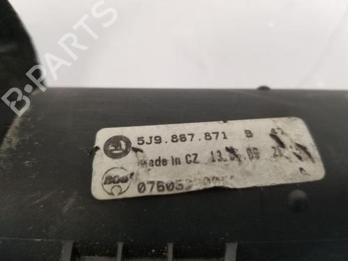 Rear parcel shelf SKODA FABIA II Combi (545) 1.4 TDI | BP28307813C85 