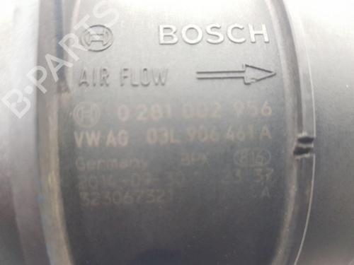 Mass air flow sensor VW TRANSPORTER T5 Van (7HA, 7HH, 7EA, 7EH) 2.0 TDI | BP25839000M95 