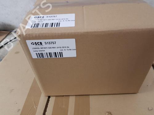 Interior roof light INFINITI Q30 2.0 T AWD | BP22678393I8 