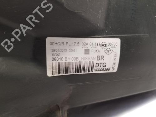 Right headlight NISSAN NOTE (E11, NE11) 1.4 | BP28800237C29 