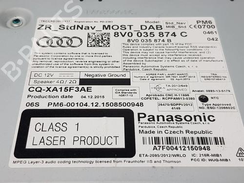 Electronic module AUDI A3 (8V1, 8VK) S3 quattro | BP33412865M83 - Image 3