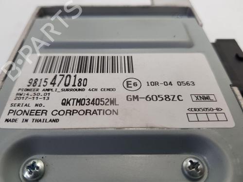 Electronic module TOYOTA PROACE VERSO Bus (MPY_) 2.0 D4d (MPY6, MPY5) | BP22666617M83 