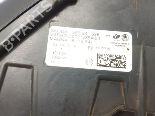 Left front fog light SKODA OCTAVIA IV (NX3, NN3, PV3)  | BP29597935C30 