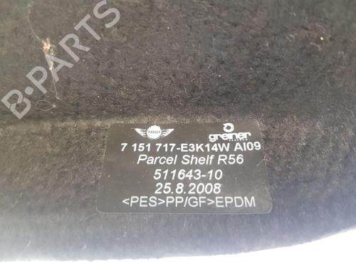 Rear parcel shelf MINI MINI (R56) Cooper D | BP36093385C85  - Image 7