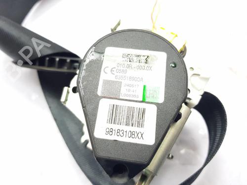 Front right seatbelt CITROËN C3 III (SX) 1.2 VTi 82 | BP29492592I25 