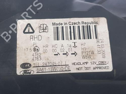 Left headlight FORD FIESTA VI (CB1, CCN) 1.4 TDCi | BP31075363C28