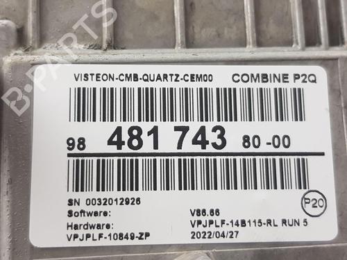 Instrument cluster PEUGEOT 2008 II (UD_, US_, UY_, UJ_, UR_, UC_) 1.2 PureTech 100 (USHNK) | BP27664960C47