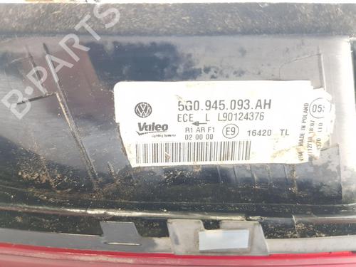 Left tailgate light VW GOLF VII (5G1, BQ1, BE1, BE2) 2.0 TDI | BP28137061C79 