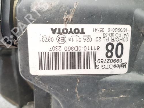 Right headlight TOYOTA YARIS (_P9_) 1.33 VVT-i (NSP90_, NSP90R) | BP29440249C29 