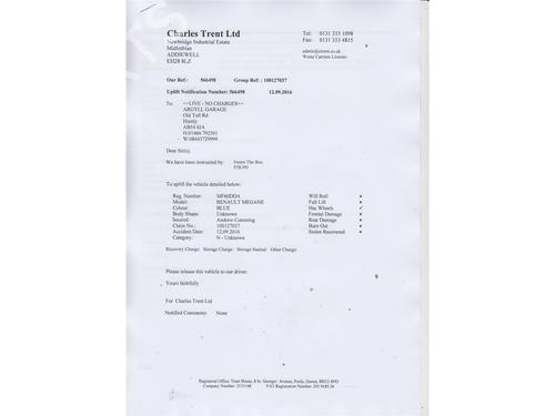 Used Parts RENAULT MEGANE III Coupe (DZ0/1_) 1.5 dCi (DZ0B) (106 hp) 4414999