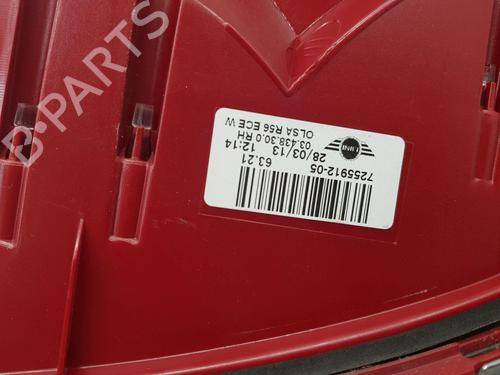 Right taillight MINI MINI Convertible (R57) One | BP33630235C35 - Image 6