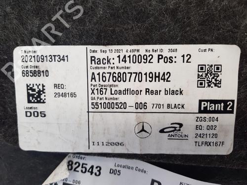 Luggage compartment floor MERCEDES-BENZ GLS (X167)  | BP29755906I33
