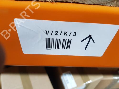 Rear center seatbelt FORD FIESTA V (JH_, JD_) 1.25 16V | BP29492798I27 