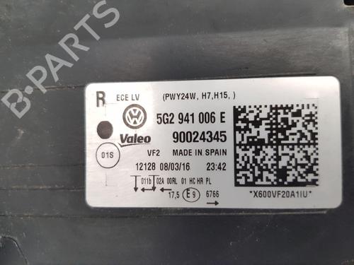 Right headlight VW GOLF VII Variant (BA5, BV5) 1.6 TDI | BP28827652C29 